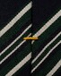 Eton Regimental Multi Stripe Wool Cotton Tie Navy