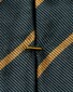 Eton Regimental Stripe Das Donker Groen