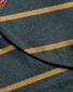 Eton Regimental Striped Fantasy Pattern Self Tied Bow Tie Dark Green