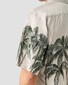 Eton Relaxed Silk Twill Palm Tree Fantasy Resort Overhemd Licht Groen