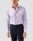 Eton Rich Cotton Signature Twill Uni Cutaway Collar Shirt Light Purple