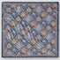 Eton Rich Fantasy Pattern Silk Pochet Blauw