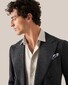 Eton Rich Silk Twill Mother of Pearl Buttons Pointed Collar Shirt Light Grey