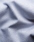 Eton Rich Texture Dobby Tonal Buttons Overhemd Blauw
