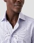 Eton Rich Texture Dobby Tonal Buttons Overhemd Paars