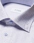 Eton Rich Texture Dobby Tonal Buttons Shirt Purple