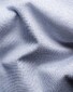 Eton Rich Texture Signature Dobby Tonal Buttons Overhemd Blauw