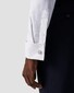 Eton Rich Texture Twill French Cuffs Cutaway Collar Overhemd Wit