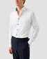 Eton Rich Texture Uni Color Signature Twill Subtle Contrast Details Shirt White