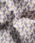 Eton Rossi 1931 Archive Fantasy Peacock Pattern Signature Poplin Shirt Purple