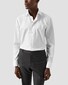 Eton Rossi 1931 Archive Inspired Subtle Front Placket Embriodery Shirt White