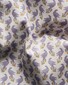 Eton Rossi 1931 Archive Insprired Peacock Print Signature Poplin Shirt Purple