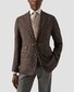 Eton Rossi 1931 Archive Race Car Pattern Signature Twill Overhemd Wit