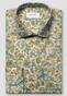 Eton Rossi 1931 Archive Vibrant Floral Print Signature Twill Overhemd Multicolor