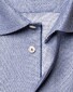 Eton Royal Dobby Elegant Texture Overhemd Donker Blauw