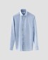 Eton Royal Oxford Luxury New Zealand 120s Merino Wool Shirt Light Blue