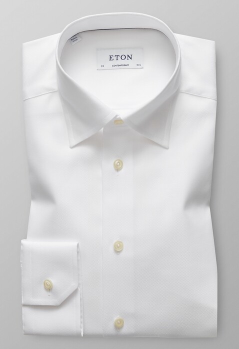 Eton Royal Oxford Overhemd Wit
