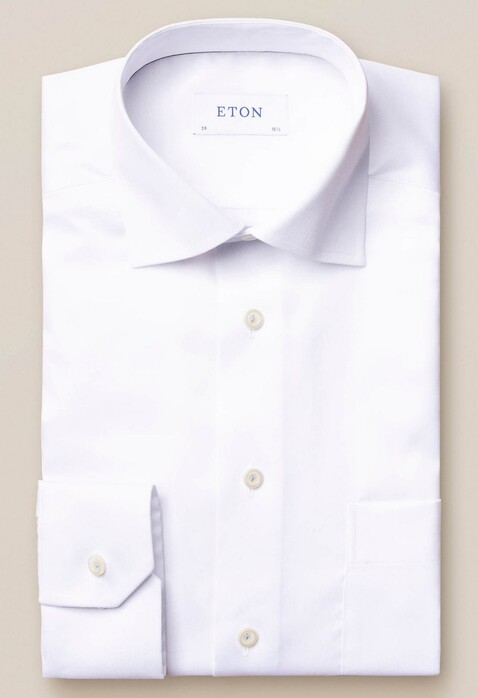 Eton Royal Signature Twill Cutaway Shirt White