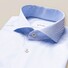 Eton Royal Signature Twill Extreme Cutaway Overhemd Licht Blauw