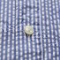 Eton Seersucker Short Sleeve Popover Popover Shirt Dark Evening Blue