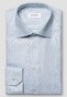 Eton Semi-Solid Faux-Uni Organic Cotton Signature Twill Shirt Light Green