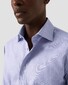 Eton Semi Solid Faux-Uni Signature Twill Organic Cotton Overhemd Licht Paars