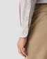 Eton Semi-Solid Fine Twill Luxury Organic Extra Long Staple Cotton Overhemd Beige