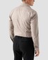 Eton Semi-Solid Pattern Tonal Mélange Cotton Signature Twill Overhemd Beige