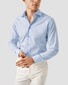 Eton Semi Solid Supima 120 Piqué Shirt Light Blue