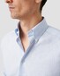 Eton Semi-Solid Woven Dobby Button Down Shirt Light Blue