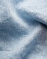 Eton Short Sleeve Lighweight Albini Subtle Textured Linen Shirt Light Blue
