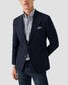 Eton Signature Oxford Cotton Stripe Button Down Overhemd Donker Blauw