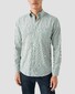 Eton Signature Oxford Cotton Stripe Button Down Overhemd Groen