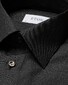 Eton Signature Poplin Glitter Striped Shirt Black
