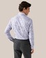 Eton Signature Twill 3D Check Pattern Shirt Purple