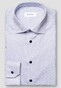Eton Signature Twill Allover Mini Dot Overhemd Blauw-Wit