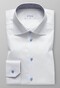 Eton Signature Twill Button Contrast Shirt White