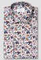 Eton Signature Twill Colorful Allover Floral Pattern Overhemd Multicolor