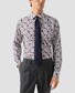 Eton Signature Twill Colorful Allover Floral Pattern Overhemd Multicolor
