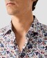 Eton Signature Twill Colorful Allover Floral Pattern Overhemd Multicolor