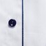 Eton Signature Twill Contrasted Uni Overhemd Wit