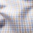 Eton Signature Twill Cotton Tencel Check Overhemd Gebroken Wit