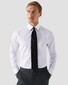 Eton Signature Twill Cutaway Collar Extra Long Sleeve Overhemd Wit