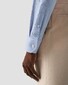 Eton Signature Twill Fine Check Organic Cotton Overhemd Roze-Blauw