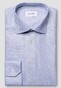 Eton Signature Twill Fine Check Organic Cotton Overhemd Roze-Blauw