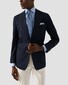 Eton Signature Twill Fine Striped Cotton Overhemd Blauw