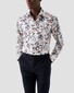 Eton Signature Twill Floral Fantasy Pattern Overhemd Wit-Multi