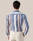 Eton Signature Twill Multicolor Multi Stripe Overhemd