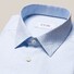Eton Signature Twill Semi Solid Overhemd Licht Blauw