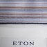 Eton Signature Twill Striped Contrast Overhemd Wit